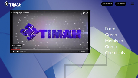 Website BUMN Timah Industri